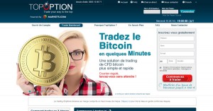 Bitcoin et options binaires