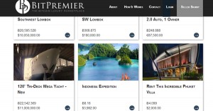 BitPremier : portail de luxe en bitcoin