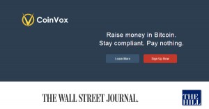 CoinVox : finance une campagne électorale