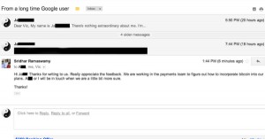 Google : intégration Bitcoin ?