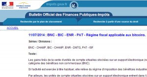 Déclaration de revenus liés au Bitcoin
