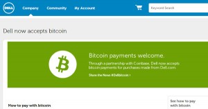 Coinbase a séduit Dell avec le Bitcoin