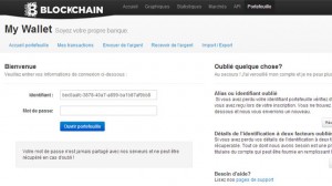 Connexion au portefeuille Blockchain