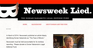 Newsweeklied : Nakamoto attaque Newsweek