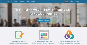 Pock.io : Carte cadeau en Bitcoin