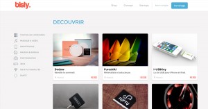 Bisly.co : Produits issus de start-up high tech