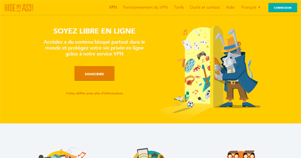 Le VPN HideMyAss accepte le Bitcoin