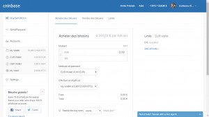 Acheter des Bitcoins sur Coinbase