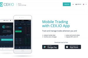 Version mobile de CEX.IO